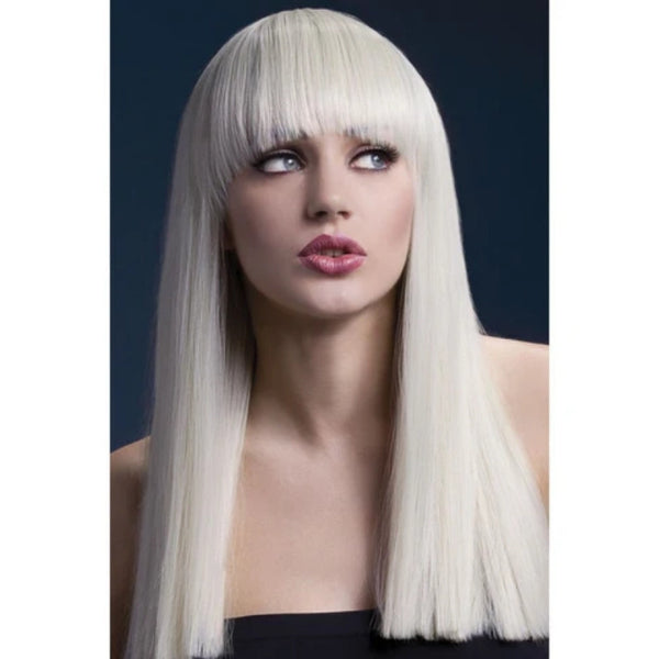 Long Straight Blonde Wig - Alexia, heat resistant quality wig.