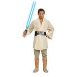 Luke Skywalker - Hire, wrap around tunic, cream pants with inbuild book covers and belt. Standard size.