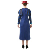 Mary Poppins Returns Deluxe Costume - Adult, dress has an attached layered shoulder shawl.