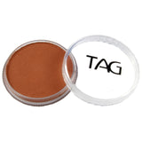 Mid brown tag regular face and body paint 32g.