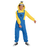 Minion despicable me 4 child costume, low crotch jumpsuit.