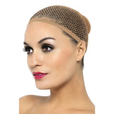 Nude Mesh Wig Cap, fishnet weave