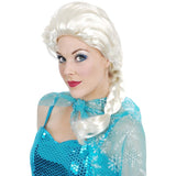 Platinum Plait Wig perfect for ice queens, one long plait.