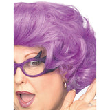 Purple - The Dame Wig, dame edna wig.