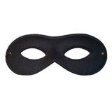 ROUND Black Eye Mask, basic mask with elastic to attach.