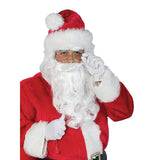 Santa Suit 12 Piece Costume Set, includes wig and beard plus white gloves.