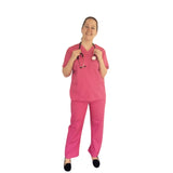 Scrubs - Hire, pink or blue for men or women, top, pants and stethoscope.