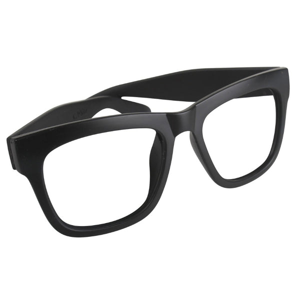 Secret Identity Glasses - No Lenses, black frame.