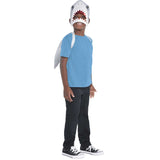 Shark Child Costume Accessory Kit, hat and fin.