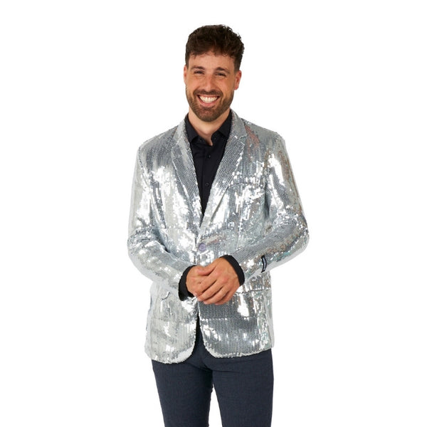 Silver Sequins Suitmeister Mens Blazer.