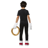 Sonic The Hedgehog Accessory Set, fold foam ring, oversized white gloves and shoe covers.