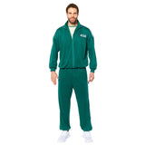 squid game green track suit.