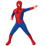 Spider-Man Classic Childrens Costume - Rubies, jumpsuit, with digital print detail on bodice, pants with print detail and sewn on boot tops, print fabric snood.