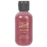 Squirt Blood-Bright Arterial 60ml this will run and dry on the skin.