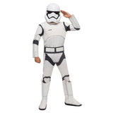 Stormtrooper Child Costume, jumpsuit, digitally printed padded chest, boot tops and belt.