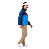 Ted Lasso Men's Costume-Adult, jacket, visor and whistle.