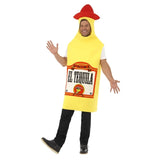 Tequila Bottle Costume, foam adult tabard with hood to represent the lid of the bottle.