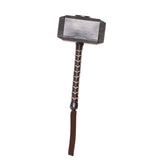 thor hammer made of moulded plastic with  wrist strap.