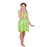 Tinker Bell Deluxe Costume - Child, layered tutu dress with wings.