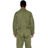 Top gun flight suit with adjustable self belt.