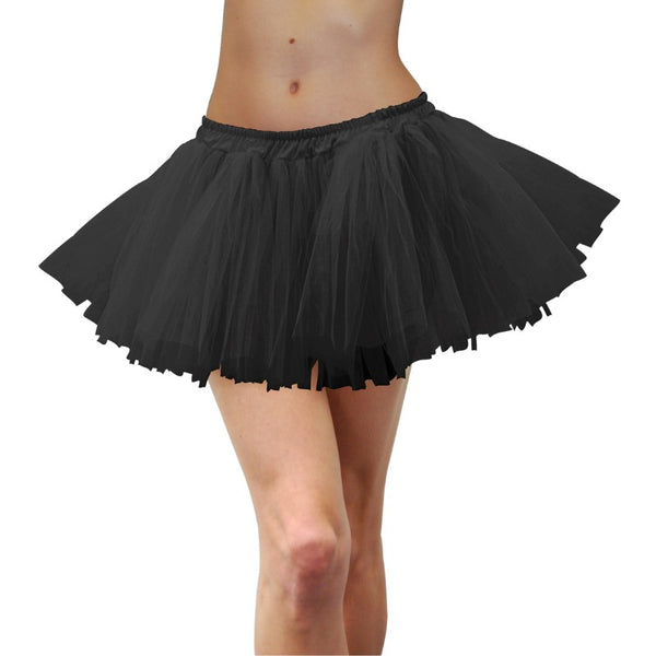 Tulle Tutu Adult in Black, versatile and perfect for the fuller figure.