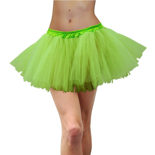 Tulle Tutu Adult-Fluro Green perfect for the larger figure.