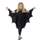 Vampire Bat Wings - Child, scalloped edge and fingerless gloves that the wings are attached to. 