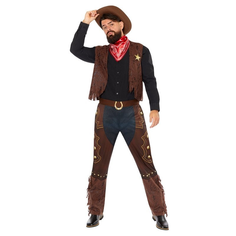 Western Cowboy Mens Costume Cracker Jack Costumes Brisbane 9403