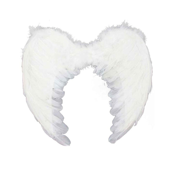 White Wings Down 80 X 60cm made of feathers.