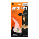 Wicked Witch Nose attaches with elastic.