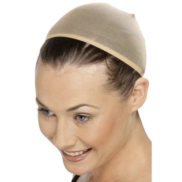 Wig Cap - Smiffys, flesh shade stocking cap.