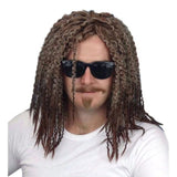 Wig-Rasta Deluxe-Light Brown, shoulder length.
