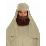 Wiseman Ivory Costume - Adult, long ivory robe with matching headdress.