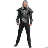 witcher geralt classic adult costume, tunic, gauntlets.