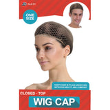 Wig Cap - Nude Mesh Closed Top.