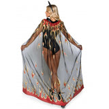 Glitter Flame Devils Cape Set