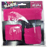 Sweat Wristband & Headband Set - Assorted Colours