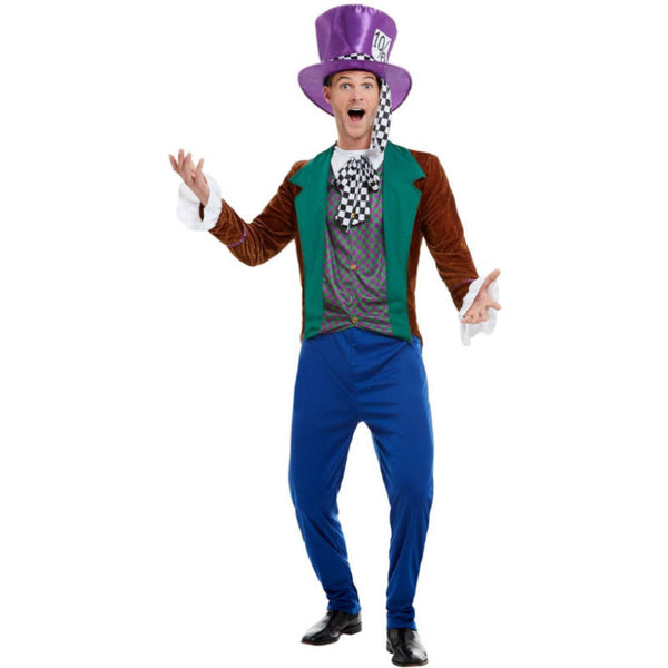 Mad Hatter Men's Costume - Smiffys – Cracker Jack Costumes Brisbane