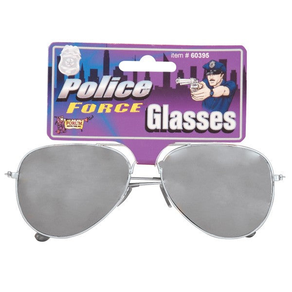 Silver Mirrored Glasses