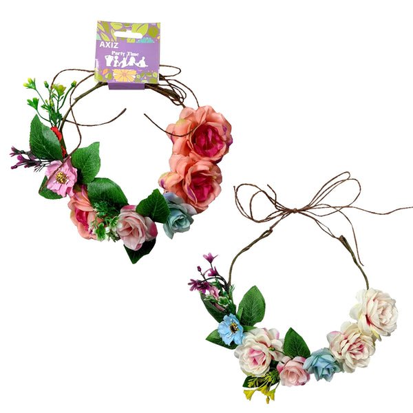 Flower Garland Crown - Assorted