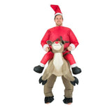 Adults Inflatable Reindeer Costume.