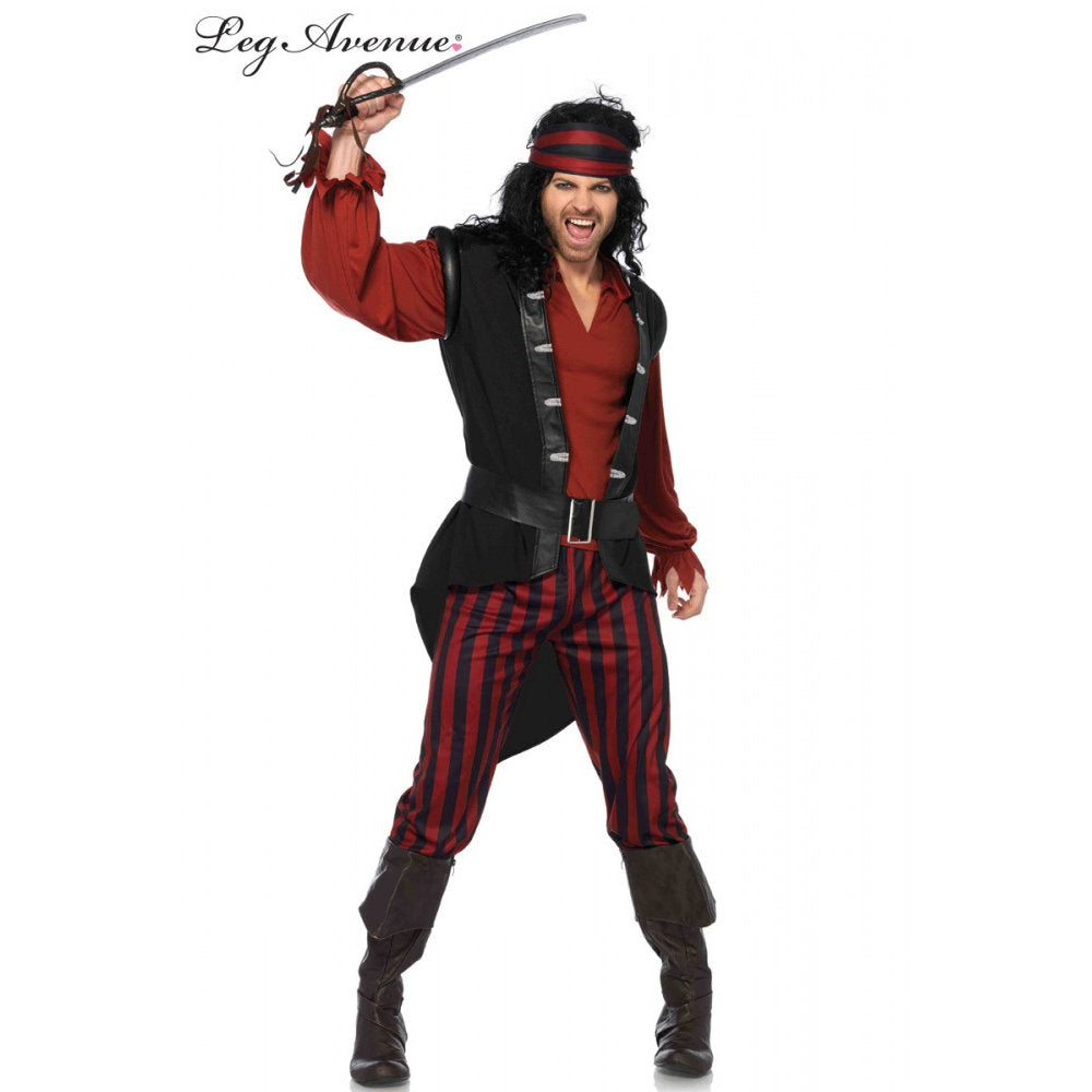 Captain Scurvy Pirate By Leg Avenue Cracker Jack Costumes Brisbane 3741