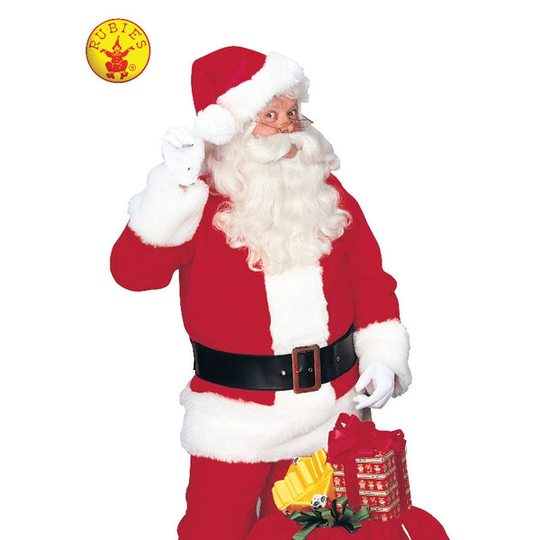 Santa Claus Suit Regency Plush Costume - Adult