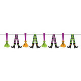 Witch Leg Halloween Garland