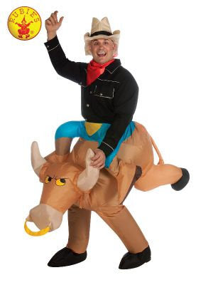 Inflatable Bull Rider Adult Costume