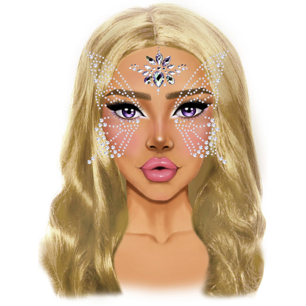 Fairy Adhesive Face Jewels Sticker