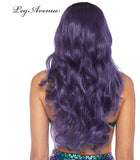 Mermaid Wavy Long Purple Wig - Leg Avenue