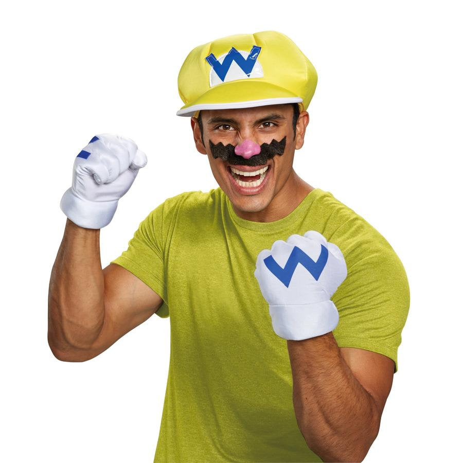 Wario Adult Super Mario Kit – Cracker Jack Costumes Brisbane